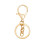 50/100pcs Lanyard Snap Hooks with Chain for Keychain DIY-B 5