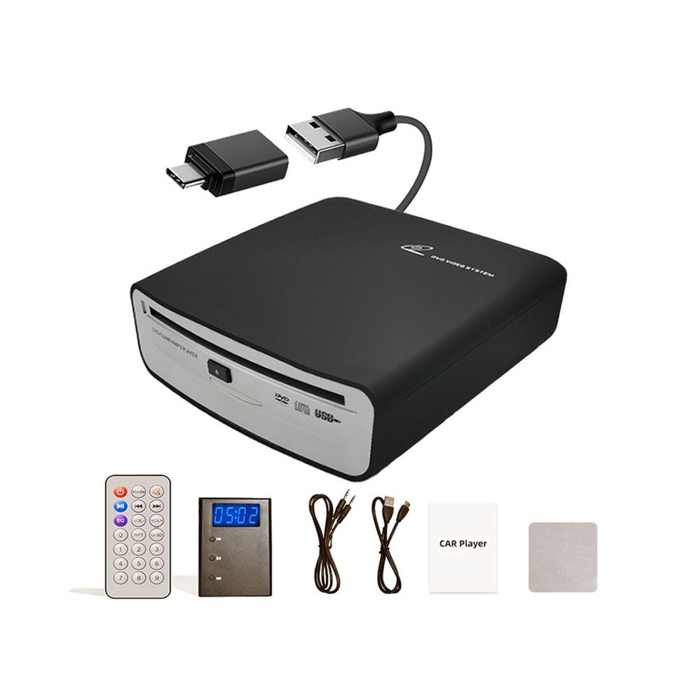 External Stereo Radio Dish Box Car Cd/Dvd Player Usb Interface With Aux Box For Android Player Radio Accessories 6133752345519