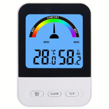 Digital Electronic Thermometer and Hygrometer Indoor Thermometer Temperature Gauge Dry/Humid Comfort Level Guide