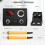 60W Pyrography Machine Kit with Wood Burning Pen and 30 Wire Tips for Crafting 8