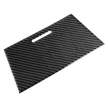Carbon Fiber Center Console Storage Box Cover Trim for Camry 2012-2014 Accessories