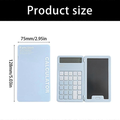 (White) High Accuracy 12Digit Calculator With Handwriting Recognition Technology Large Screen Scientific Functions For Office Use  White 2