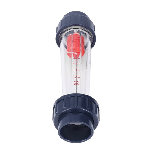Water Flowing Meter 1.6-16m³/H ABS Plastic Tube Flowmeter with Float for Measurement 1