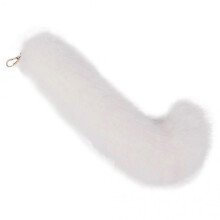 (11) Realistic Foxs Tail Keychain Faux Furs Bag Charm Versatile For Costume Parties And Everyday Use Multicolor