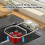 Height Adjustable Net Filter Bag Multi-Purpose Drainage Rack Drain Basket Kitchen Sink Filter Leftover Soup Food Drainer 8