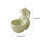Eggs Holder Ceramic Eggs Tray Suitable for Kitchen-White 4