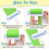 Star Embossing Paper Crimper for Crafting, Small Paper Crimper Tool Star Pattern Making Tool for DIY Arts Card 6