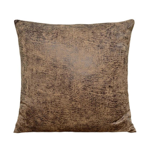 (Dark brown) Sturdy Polyester Pillow Protectors Features Elastics Edges Accessory For Daily Use  Light Grey