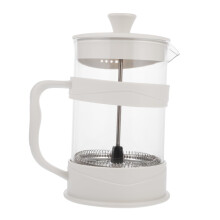 French Press Coffee Maker 800ml HeatResistant Glass Carafe with Ergonomic AntiScald Handle