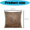 (Dark brown) Sturdy Polyester Pillow Protectors Features Elastics Edges Accessory For Daily Use  Light Grey 3