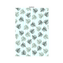 Flower Leaf Butterfly Clay Transfer Sheets for Clay-YH7019