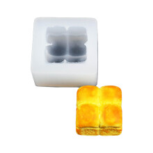 Mini Simulate Bread Resin Mold Fondant Silicone Mold DIY-B219