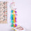 Ονειροπαγίδα Tie Dye Decor, Ελαφριά & Χειροποίητη για Εύκολη Εγκατάσταση, Πολύχρωμη 2