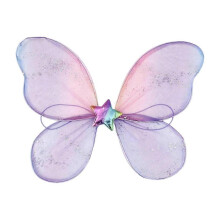 (Slim sequin) Sophisticated Safe Plastic Fantasy Wing Festival Costume Wing for Creative Role Playing and Stage Costumes Multicolor