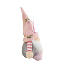 Rabbit Ears Plushes Toy Ornament Kids Gifts Holiday DIY-Pink