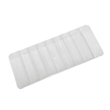 (8 grid extra large s) Cable Storage Boxes Cable Organiser Box with 8 Compartments Transparent Cable Storage Box for Office and Household