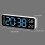 Large LED Wall Clock, 9Inch, with 2 Alarm Clock Big Screen 3-C 3
