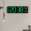 Large LED Wall Clock, 9Inch, with 2 Alarm Clock Big Screen 3-C 6