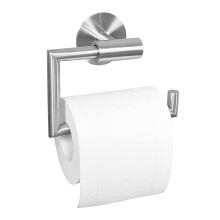 Porta carta igienica da parete resistente, moderno porta carta igienica in nichel spazzolato con facile installazione, acciaio inossidabile SUS304