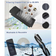 Parts for Ecovacs Deebot Main Side Brush Filter Mop Cloths Dust Bag SZRH