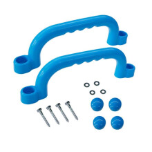 (Sky Blue) Climb Play Playrooms Ladder Handle Playground Safety Handle Antiskid Plastic Kids Safety Hands Grip for Playset  Yellow