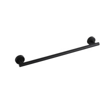 Handdoekstang voor wandmontage, gladde roestvrijstalen handdoekhouder met stevige voet, roestvrije handdoekhouder voor een modern interieur, Mo