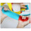 (Yellow and blue midd) Silicone Golf Game Targets Circle Golf Training Aids Putting and Chipping Training Tool Golf Training Accessory Durable 5