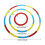 (red yellow blue circ) Silicone Golf Game Targets Circle Golf Training Aids Putting and Chipping Training Tool Golf Training Accessory Durable 3