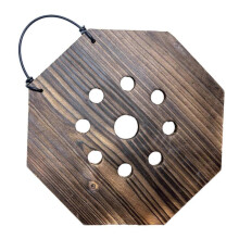 (Star anise) Fern Mounting Board Wall Planter Simple Assembly Lightweight Hanging Planter Gardening Decorative Indoor Home Decoration Multicolor