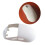 (White) 1PC Mouse Shell for  G Pro X Superlight Mouse Top Cover Bottom Case Mouse Accessories  White 2