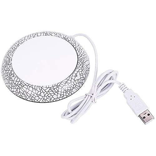 Coffee Cup Warmer USB Powered for Desk Keeps Drinks Warm Fits Multiple Cup Types for Home and Office