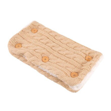 (Beige) Windproof Infant Pram Mittens Stylish and Practical Stroller Hand Muff Toddlers Pushchair Hand Warmers Baby Cart Part White