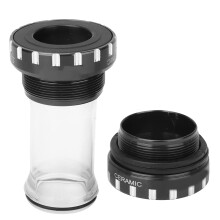 Stalen trapaslagers met gootafdichtingstechnologie voor MTB en racefietsen. CNC-gefreesde, afgedichte cartridge-lagers. Extra grote as, compatibel