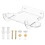 (transparent) Acrylic Wall Mount Horizontal Holder For 2024 Speaker Offering Convenient Access And Secure Positioning  transparent 1