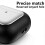 (Silver) Leather Shell Case For Pods 4 Earphone  Case Protecting And Effortless Wireless Charging No Need To Remove Cover eadsets  Silver 4