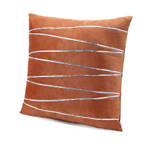 Housses de coussin décoratives pour canapé, housses de coussin carrées en velours doux résistant à la décoloration (45*45cm)