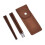 (D04) Foldable Chopsticks with Storage Case Easy to Carry Detachable Chopsticks Practical Tableware for Outdoor Dining 1