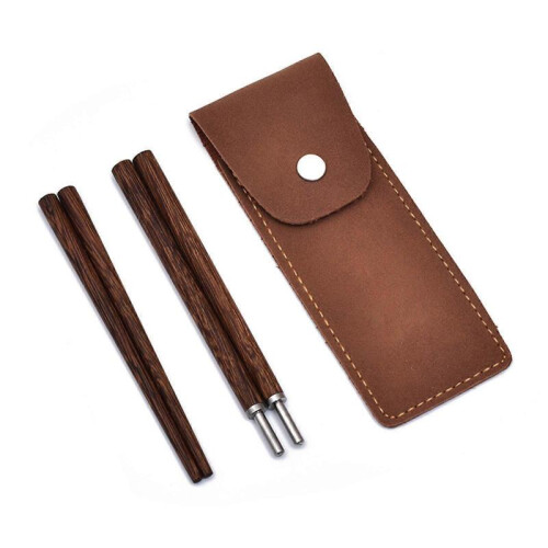 (D04) Foldable Chopsticks with Storage Case Easy to Carry Detachable Chopsticks Practical Tableware for Outdoor Dining