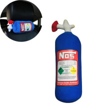 Maintains Pressure Car Neck Pillow, With Elastic Strap Fixing And Optimal Neck Support, For Creative Nitrous Oxide Bottle Design, With Rugged Easy Cle