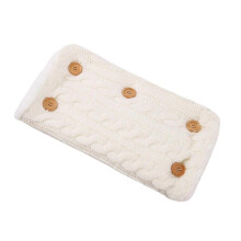 (White) Windproof Infant Pram Mittens Stylish and Practical Stroller Hand Muff Toddlers Pushchair Hand Warmers Baby Cart Part White