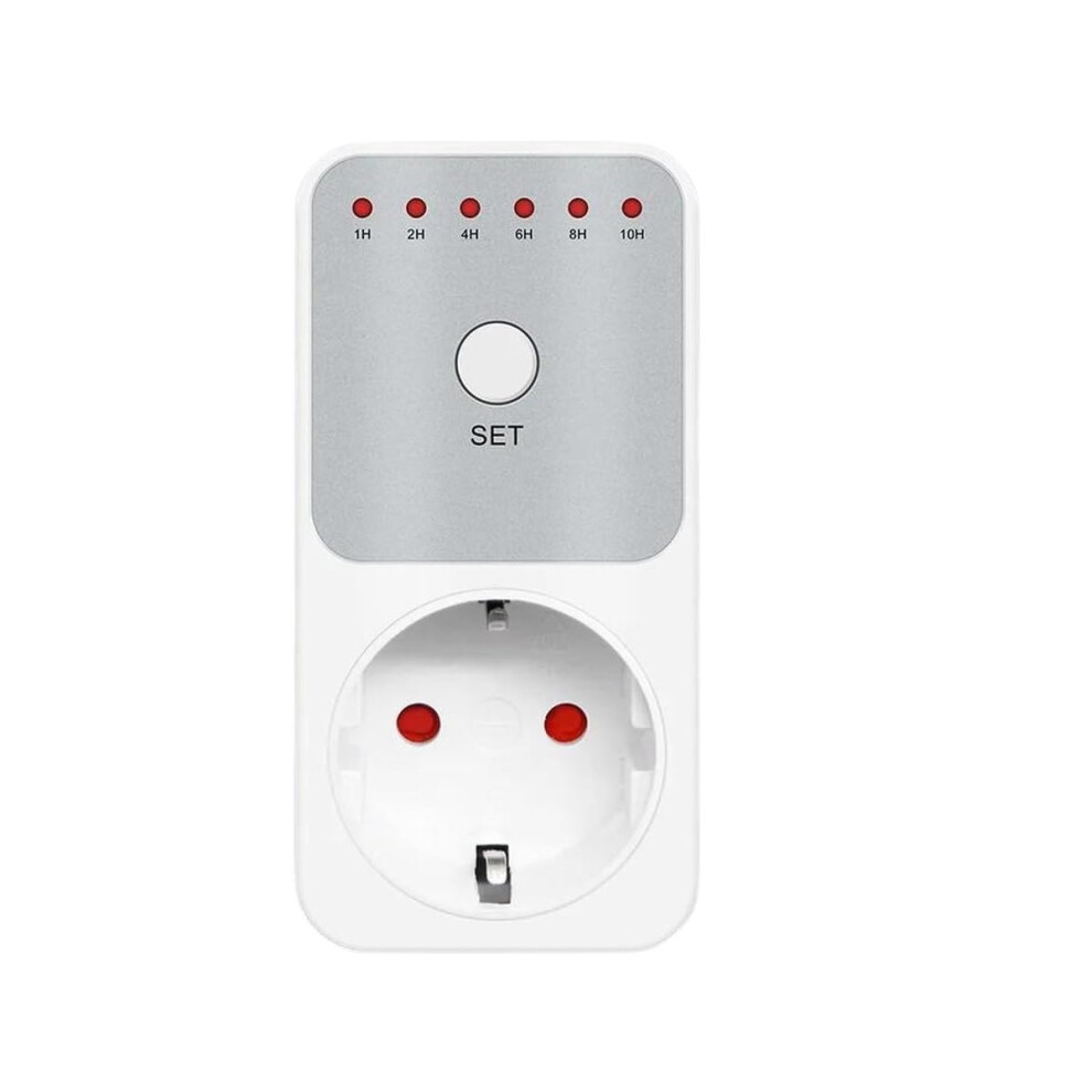 Electronic Timer Socket With Led Display, 16A 1H10h Countdown Timer Plug For Kitchen Appliances 9426802786682