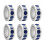 (Blue) 6 Rolls Round Sticker Color Coding Sticker Red Dot Sticker Circular Sticker For File Organization Warehouse Labeling  Yellow 1