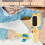 (Blue) Adjustabl Magnification Digital Viewer Digital Scope Colorful Microscope Child Microscope for Exploring Everyday Object  yellow 2