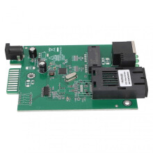 Fiber Transceiver 1000Mbps 1310nm Dual Fiber Single Mode Up To 20km RJ45 Port Ethernet Fiber Transceiver with LED Indicators