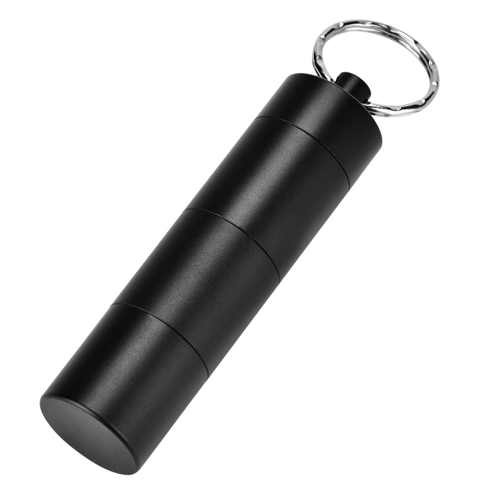 Stylish Pill Container for Outdoor Enthusiasts, Waterproof Design Ensures Protection Against Water Air Dust or Dirt for Your Medications