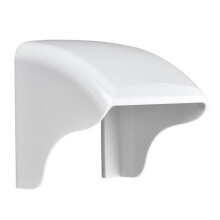 (White) Weatherproof Socket Protective Box Plastic Outdoor Cover Suitable For Type 86 Switches Bathrooms Balconies And Kitchens  White