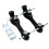 Roller Skate Plates with  Elastic Toe Stopper, Durable Quad Design for Size 3940 Replacement 1