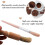 Coffee Machine Cleaning Brush Set with Soft Dense Bristles for Espresso Grinder Maintenance 3