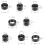 Adjustable  Strength Steel Drill Bit Stop Collar for Accurate Depth Control in Woodworking Projects 5