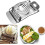 Stainless Steel Egg Slicer for Hard Boiled Eggs, Precision Cutting Kitchen Tool 2